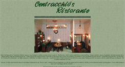 Desktop Screenshot of centracchiosristorante.kathysminis.com