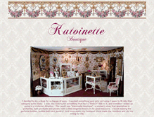 Tablet Screenshot of katoinette.kathysminis.com